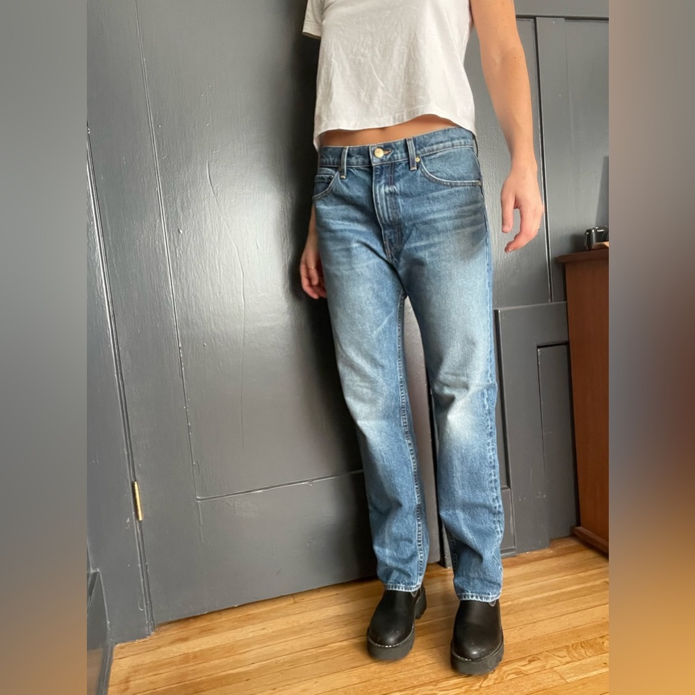 ulla johnson low rise jeans, never worn